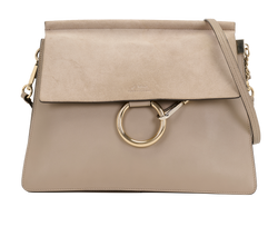 Medium Faye, Leather, Beige, MII, S/DB, 2*